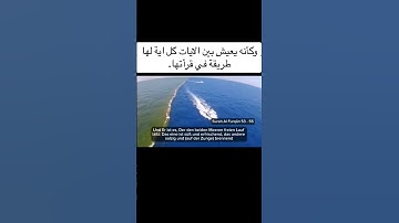 تلاوة مميز. للشيخ القارئ محمد اللحيدان سورة الفرقان - الآية 53