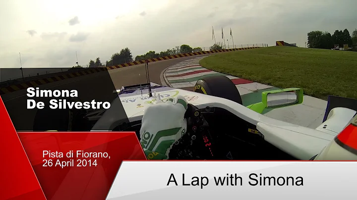 A Formula One Lap with Simona De Silvestro