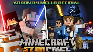Minecraft Pe Mod Showcase - Star Pixel Addon (Star Wars) | More Weapon, Armor, and  Mobs screenshot 2