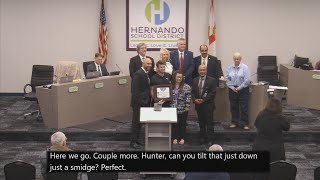 Hernando Schools   Veterans Recognition October 2024   Hunter Johnston