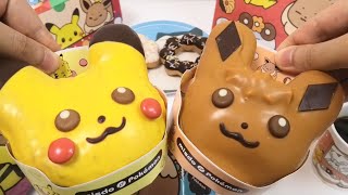 Pokemon Donuts Misdo Pikachu Donut and Eevee Donut