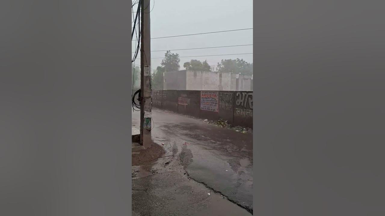 month of June heavy rain ☔ 🌧️