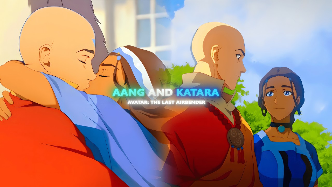 Aang and Katara Moments | 4K Quality | Avatar: The Last Airbender