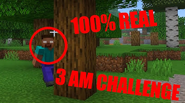 HOW TO SUMMON HEROBRINE 3 AM CHALLENGE! [REAL] [GONE WRONG]