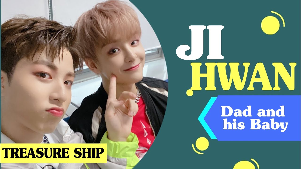 JIHWAN : Dad and his Baby ( T_T)＼(^-^ ) Jihoon and Junghwan