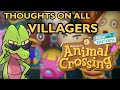 Thoughts on ALL Villagers in Animal Crossing: New Horizons