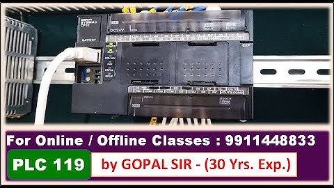 PLC ANALOG INPUT & OUTPUT WIRING & PROGRAMMING PRACTICAL के साथ सीखें | BY GOPAL SIR | P119