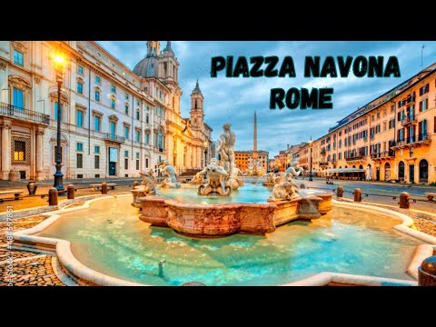 Basilica of Sant'Agostino and Piazza Navona | Rome | Itlay