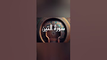 سوره التين بصوت الشيخ ماهر المعيقلي #لايك #اكسبلور