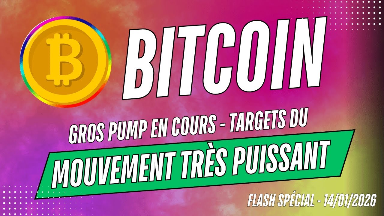 BITCOIN MOUVEMENT TRÈS PUISSANT 🔥 LES TARGETS À VENIR ? ANALYSE CRYPTO ✅