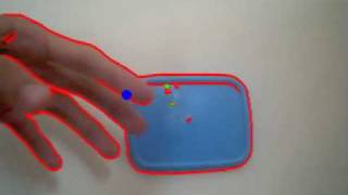 Retrieving the center and contour of an object with OpenCV