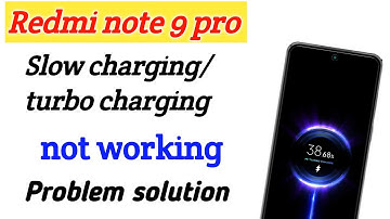 redmi note 9 pro slow charging/turbo charging not working problem solution after miui 13