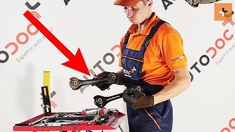 How to change Upper rear suspension Arm on MERCEDES-BENZ E W124 TUTORIAL | AUTODOC