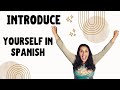 Spanish Introduction Quiz
