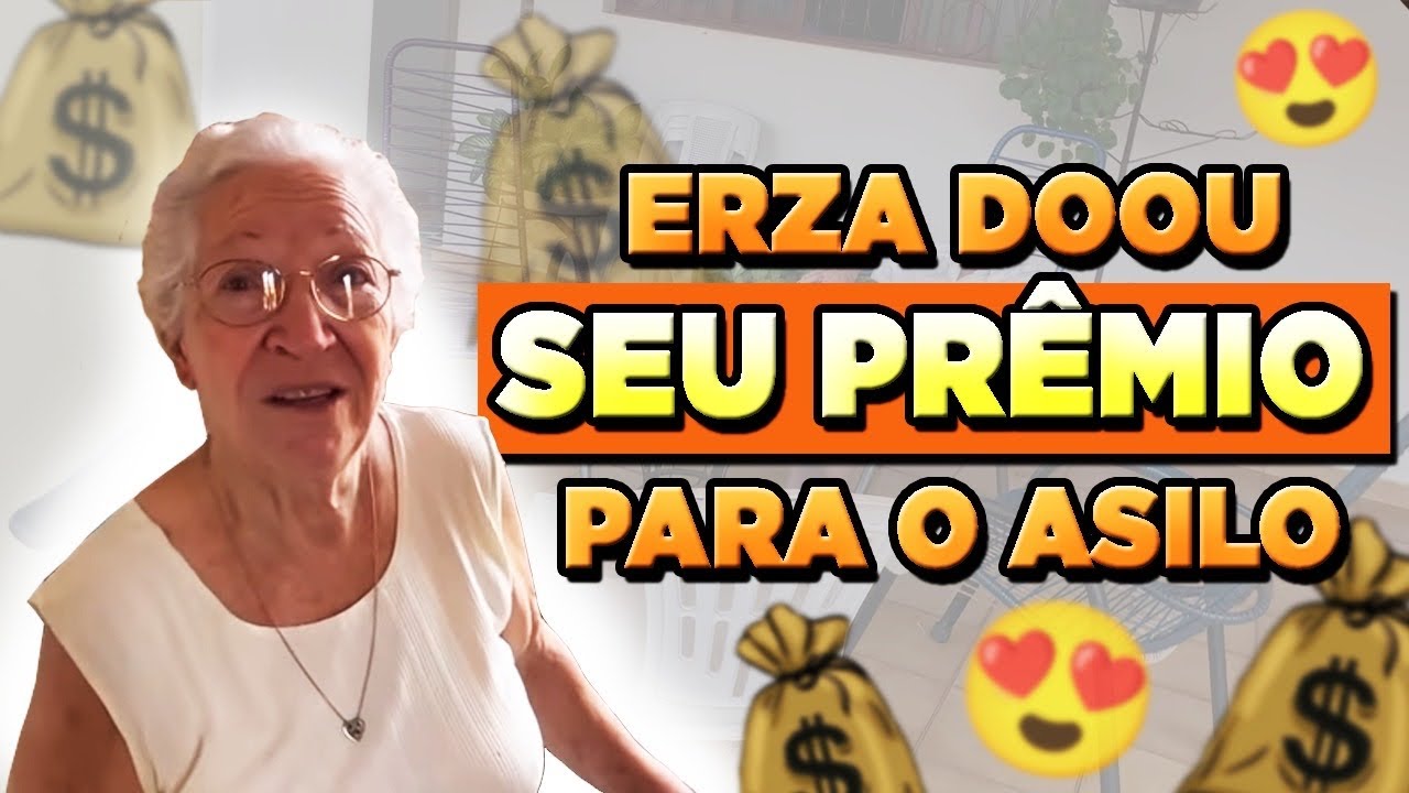 dona ERZA conta para o vovô o prêmio que ganhou do ASILO em RINCÃO/SP 👏🏻👏🏻👏🏻