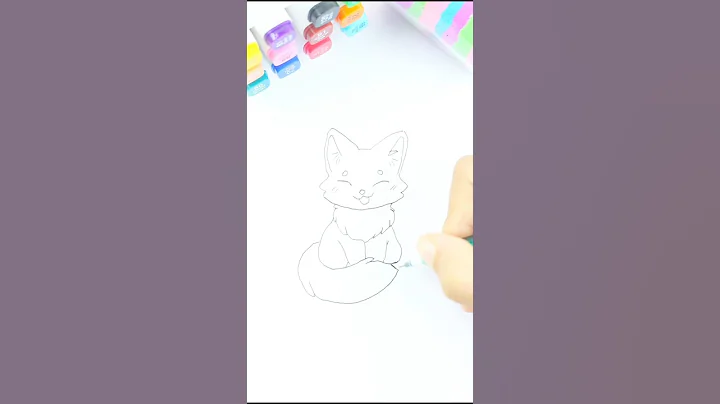 Very Easy Cat Drawing Tutorial 🐈 || how to draw a cat || #simple #cat #drawing #shorts #art #artist