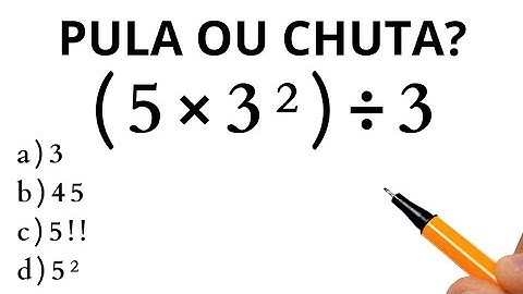 MATEMÁTICA BÁSICA - QUANTO VALE A EXPRESSÃO❓