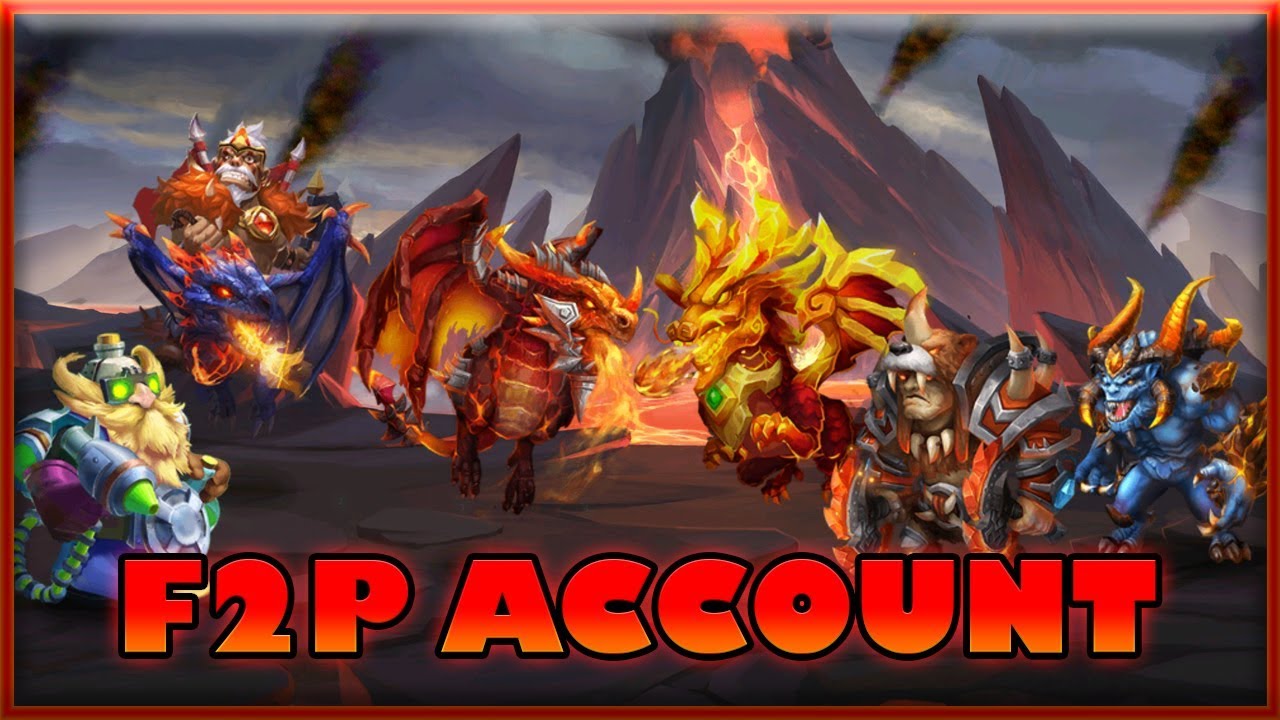 Castle Clash: F2P Account