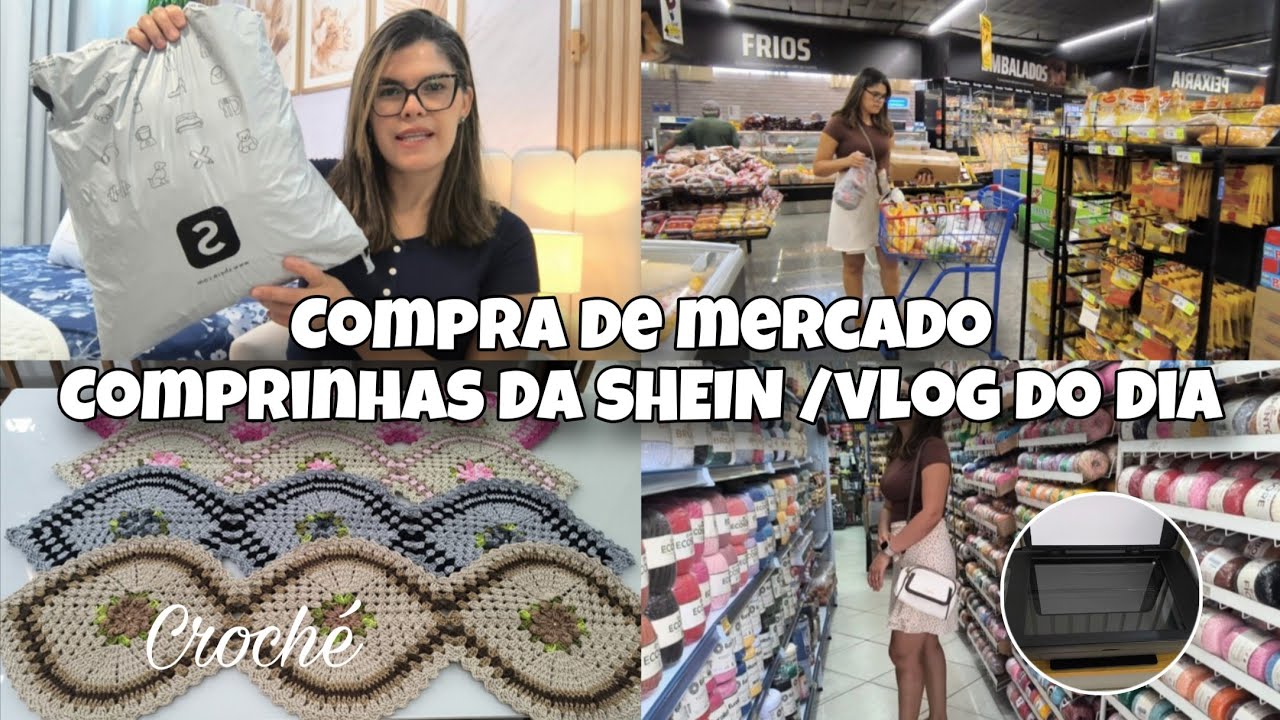 presente CHEGOU!!! 🙌| COMPRA DE MERCADO | recebidos SHEIN | vlog real 
