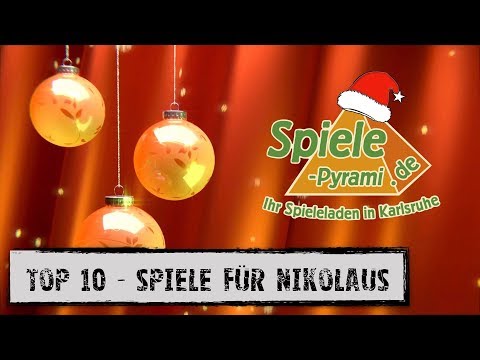 #Top 10 - kleine Spiele zum Nikolaus (unter 15€) - aus der Spielepyramide in Karlsruhe