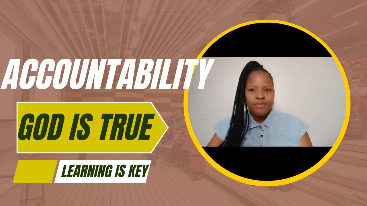 Accountability is key