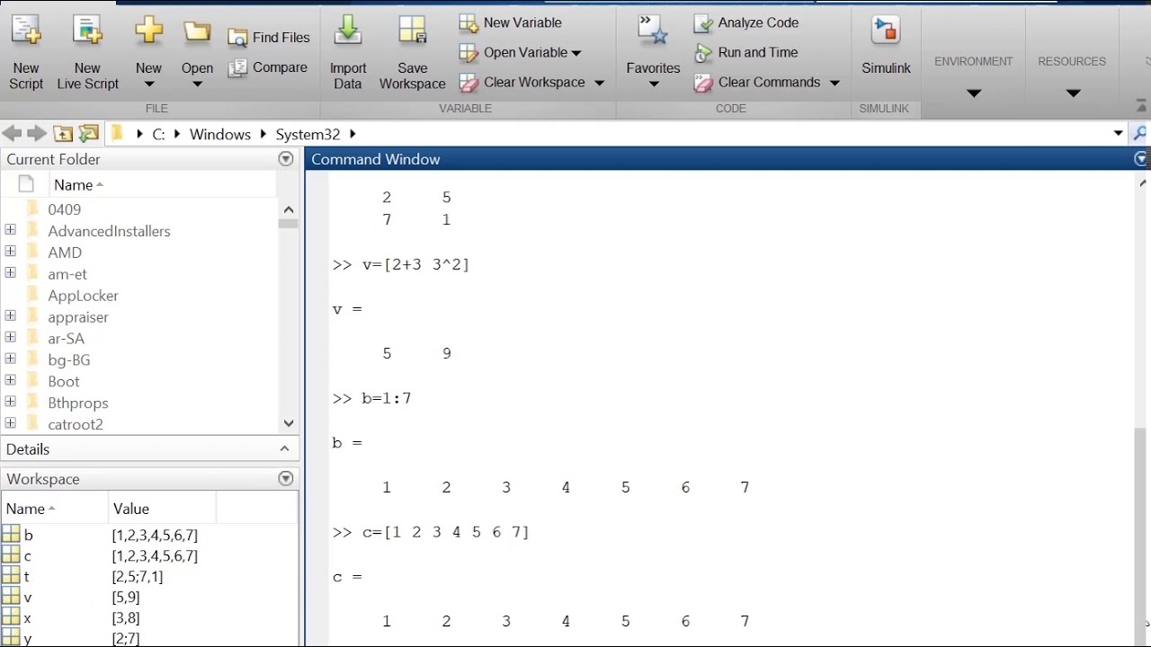 Introducción a Matlab - YouTube