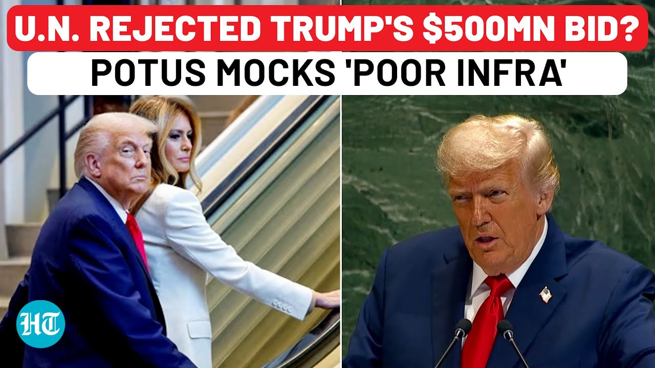 UNGA Laughs As Trump Mocks United Nations; 'All I Got Was A Bad Escalator, A Bad Teleprompter'