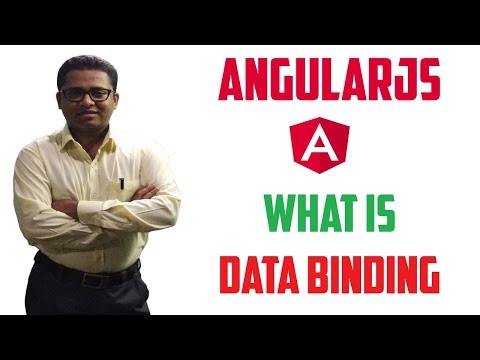 What is Data Binding in AngularJS