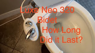 Luxe Neo 320 Bidet / How Long Did it Last? by Papa Joe knows 428 views 2 months ago 2 minutes, 33 seconds