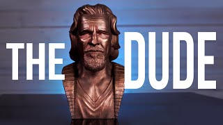 The Big Lebowski  Bust - 3D Resin Print