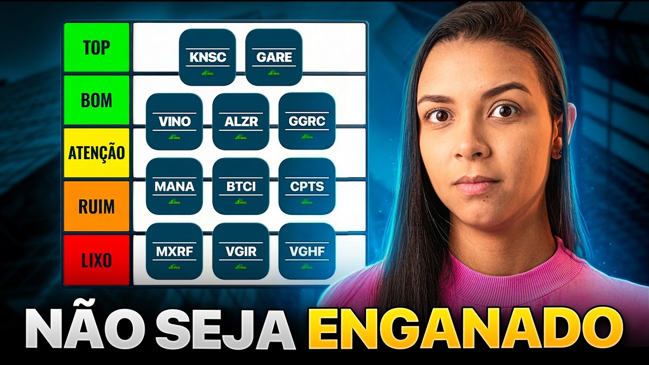 A REAL SOBRE OS 10 MAIORES FUNDOS IMOBILIÁRIOS DE BASE 10!