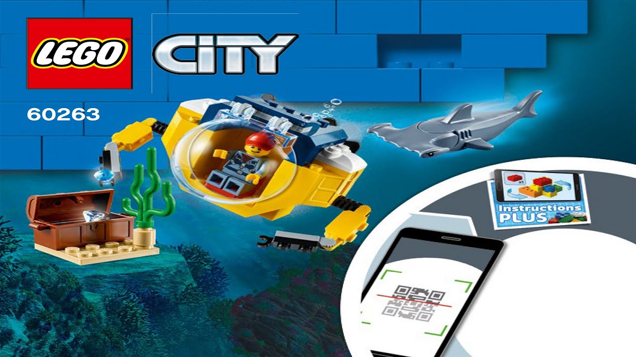🚧 LEGO instructions 🚧 City 🚧 60263 🚧 Ocean Mini Submarine
