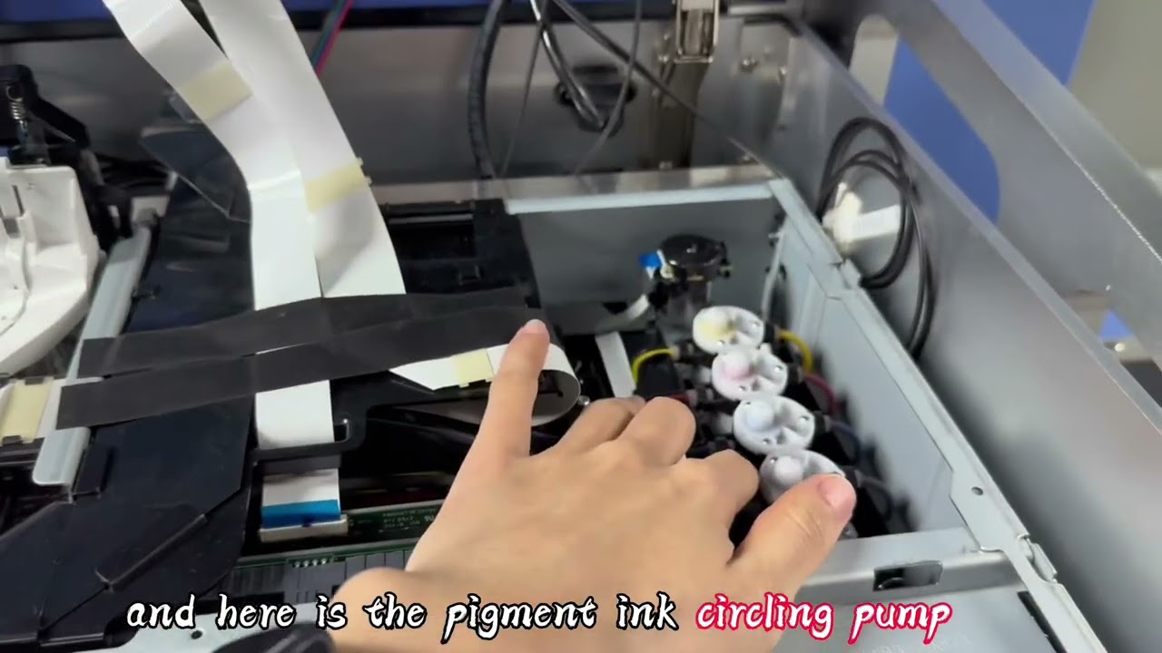 have functions of ink circulation and automatic cleaning of print head! I