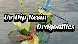 #195 How to Make Resin Dip Dragonflies @teexpert.official 