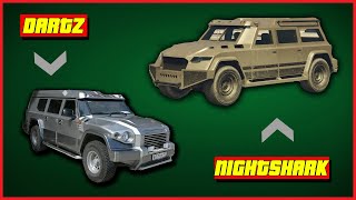 Gta V Cars Vs Real Life Cars Nightshark Vs Dartz 2021 Ogygia Vlogs