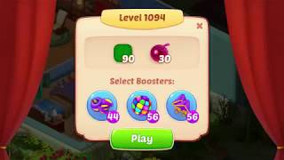 Homescapes LEVEL 1094 - No Boosters