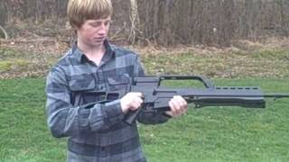Airsoft JG MK36 review LMG (MG36)