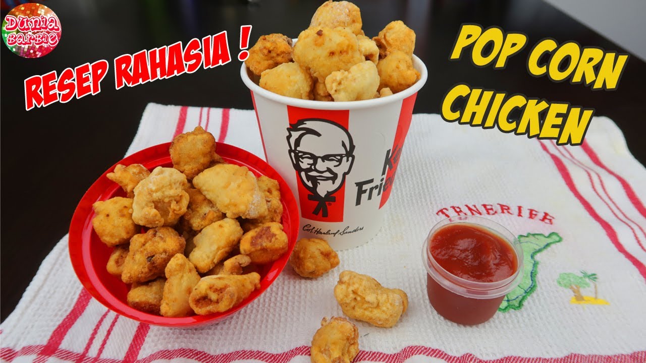 PopCorn Chicken ala KFC Resep  Ayam  Goreng Enak Crispy  