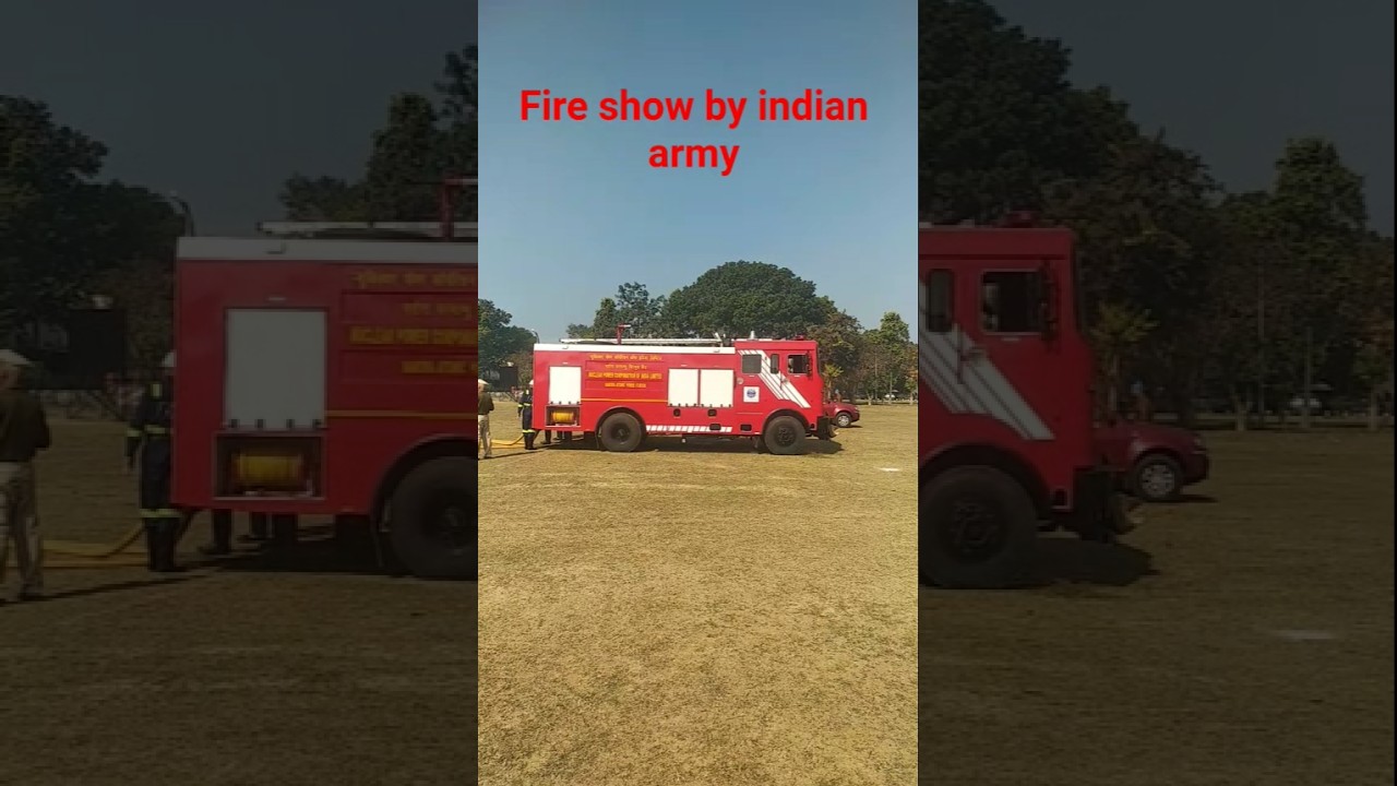fire show by indian army 