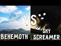 БЕГЕМОТ ПРОТИВ НЕБЕСНЫЙ КРИКУН В МАЙНКРАФТ BEHEMOTH VS SKY SCREAMER MINECRAFT БИТВА SCP