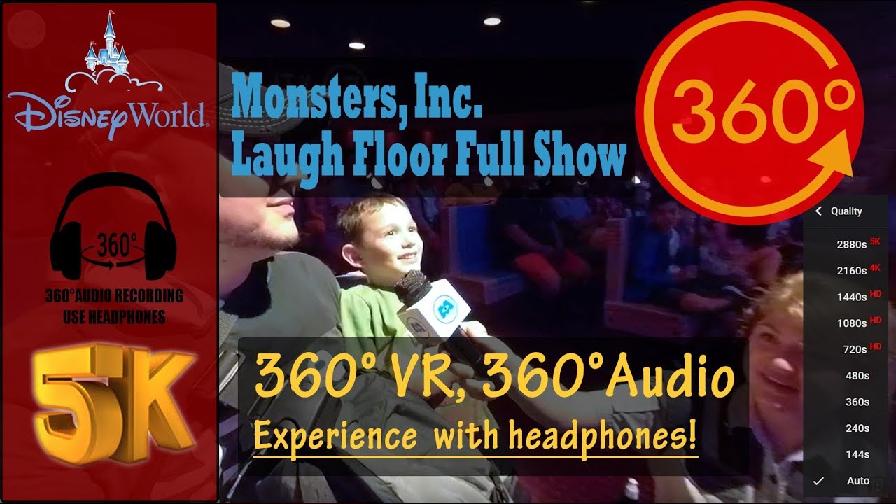 4k] FULL SHOW - Monsters Inc. Laugh Floor