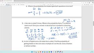 Topic 46, sequential probabilities