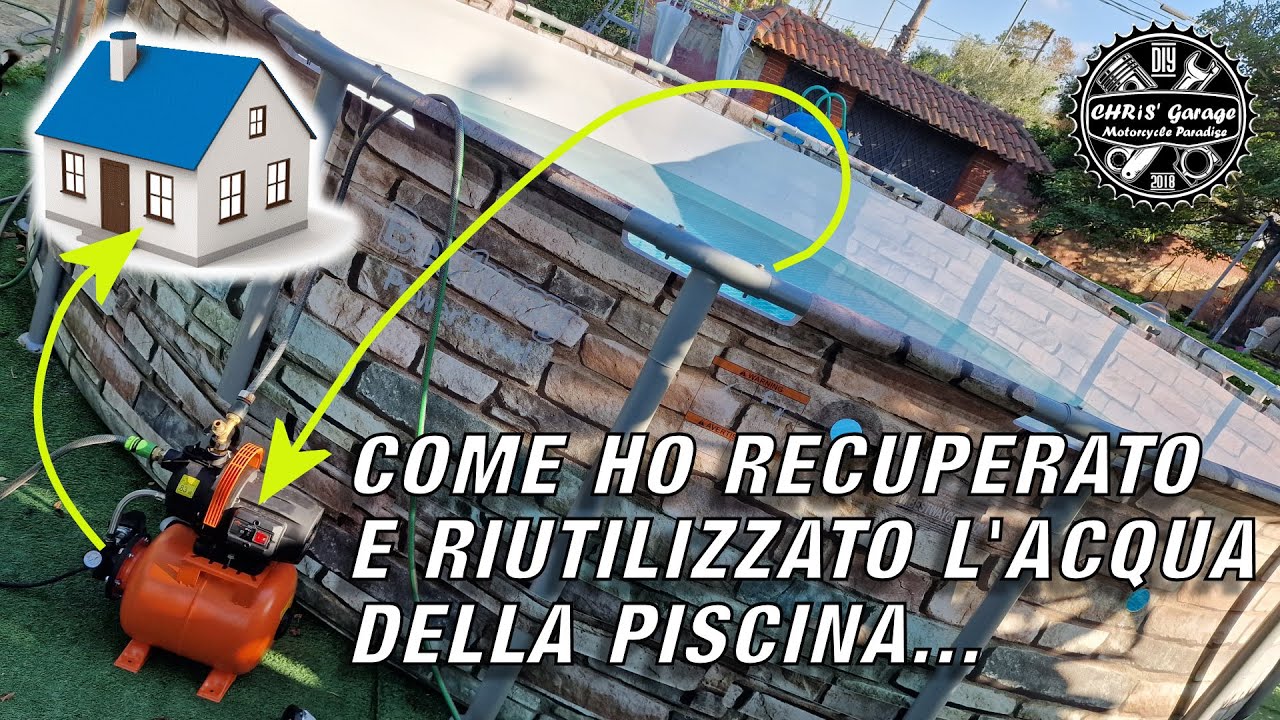 Come Calcolare I Litri Di Una Piscina Come ho Riutilizzato 30.000 litri di acqua della piscina senza sprechi