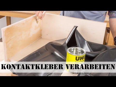 Video: Kontaktkleber: Beschreibung und Anwendung