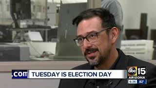 Tuesday is election day across the state of Arizona