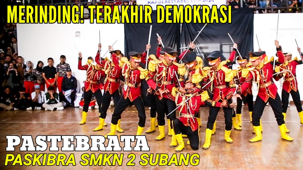 MERINDING! PASKIBRA SMKN 2 SUBANG (PASTEBRATA) LKBB POLRESTABES BANDUNG CUP 2024