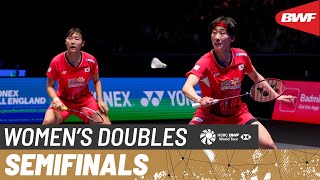 YONEX All England Open 2024 | Kim/Kong (KOR) [3] vs. Baek/Lee (KOR) [2] | SF