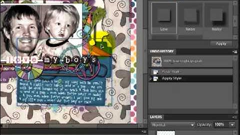 Digital Scrapbooking Tutorial: Fast Shadowing in Photoshop and Photoshop Elements.mp4