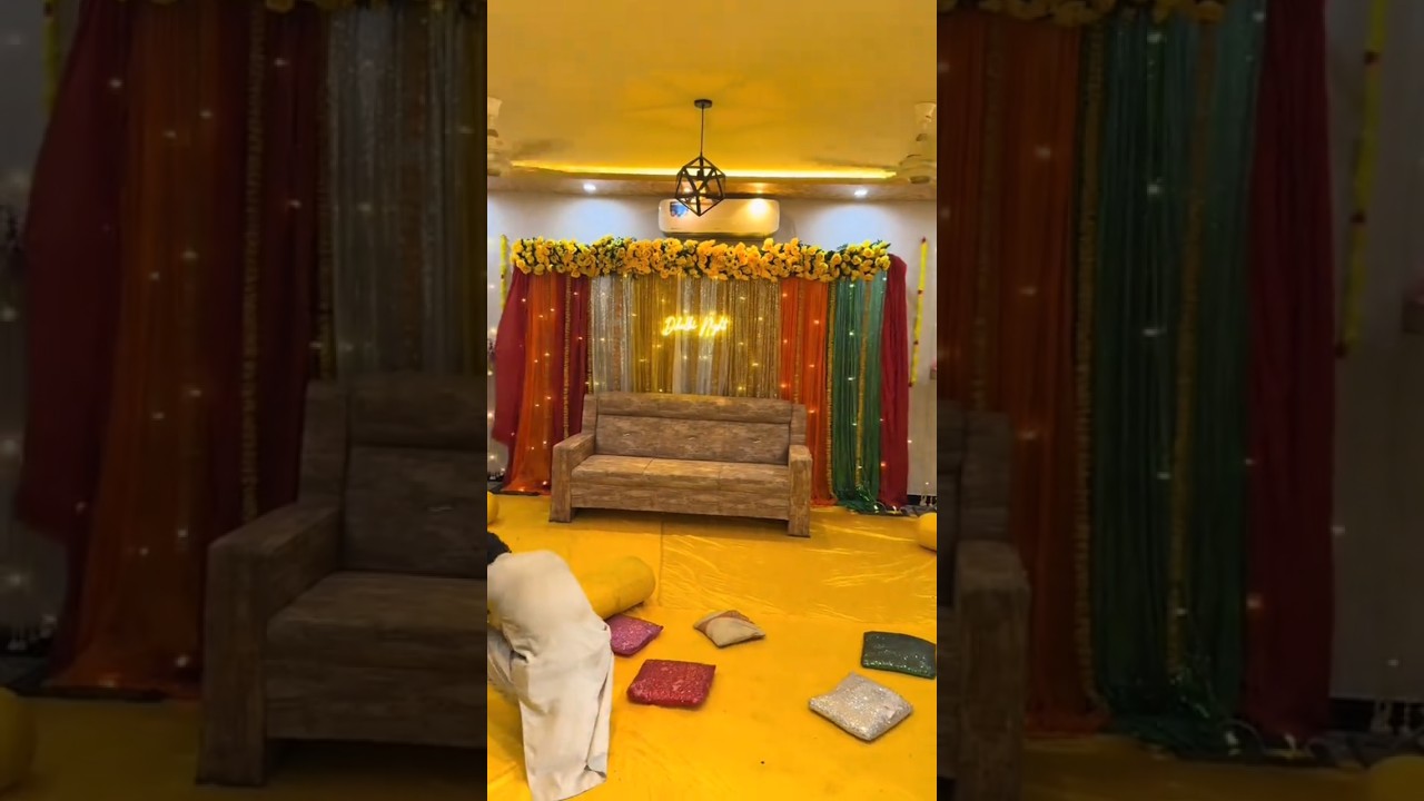 Most Beautiful Dholki Decor at Home |