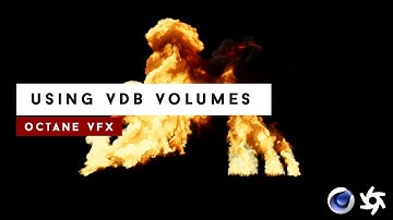 Octane Render - Using VDB Volumes (Fire & Explosives)